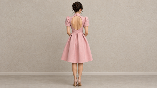 ROSALINEPINKTULIPSLLEVEMINIDRESS_ICEANDROSE