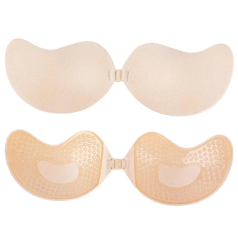 Invisible Strapless Push Up Bra - -Ice & Rose