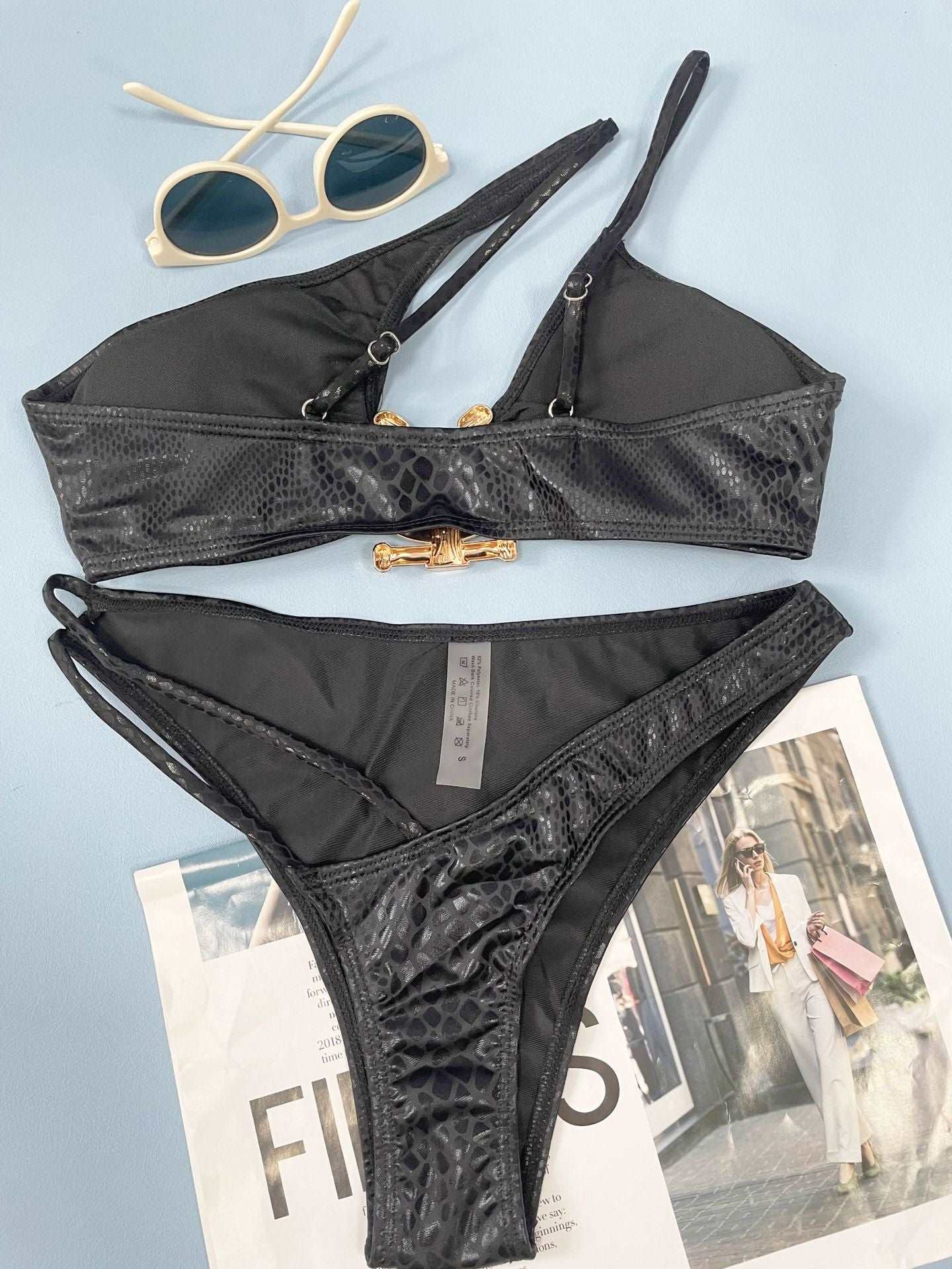 Women stylish Bikini swimwear Two Piece Set - Swimwear-Ice & Rose