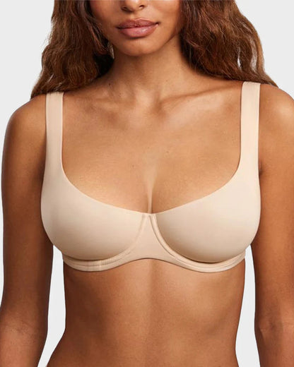 Ice & Rose Seamless Underwire T-Shirt Bra – Smooth Full Coverage Everyday Comfort Ice & Rose