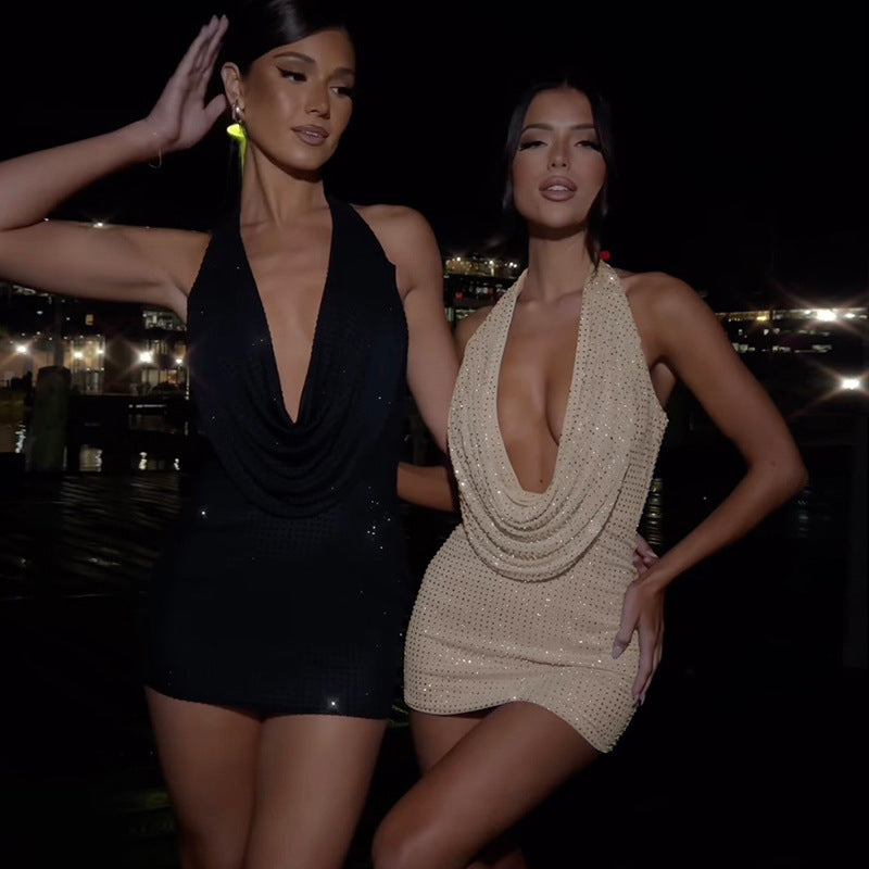 
Bodycon Sequins Mini Dress