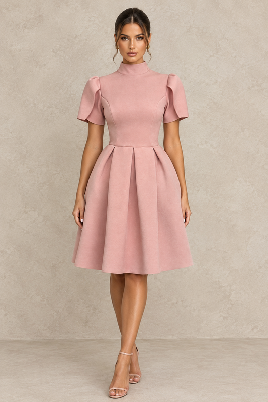 ROSALINEPINKTULIPSLLEVEMINIDRESS_ICEANDROSE.