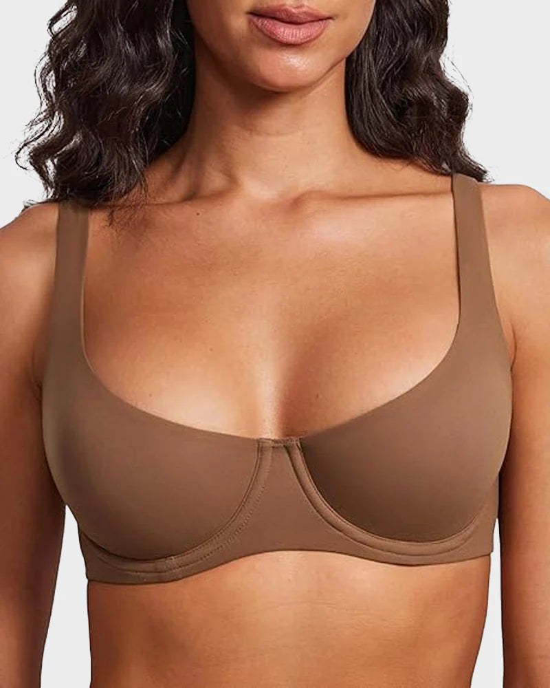 Ice & Rose Seamless Underwire T-Shirt Bra – Smooth Full Coverage Everyday Comfort Ice & Rose