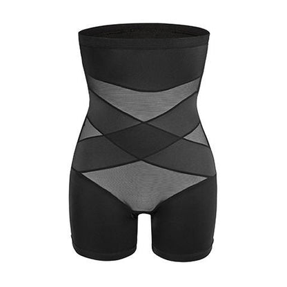 Women's High Waist Tummy Tuck Hip Lift Body Sculpting Pants - High Waisted Tummy Control Panty - Ice & Rose