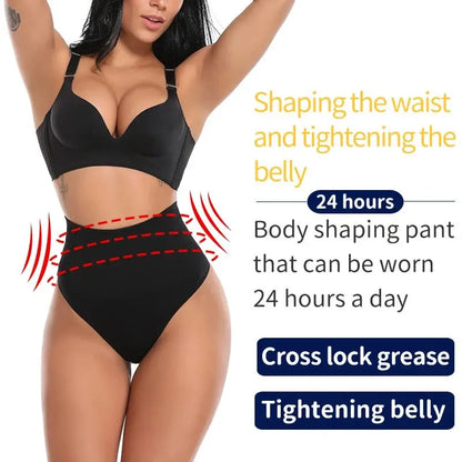 All Day Every Day High-Waisted Shaper Panty - High Waisted Tummy Control Panty-Ice & Rose