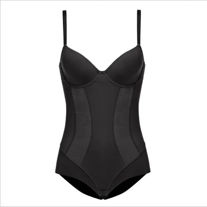 Belly Lifting Mesh Bodysuit - Bodysuit-Ice & Rose