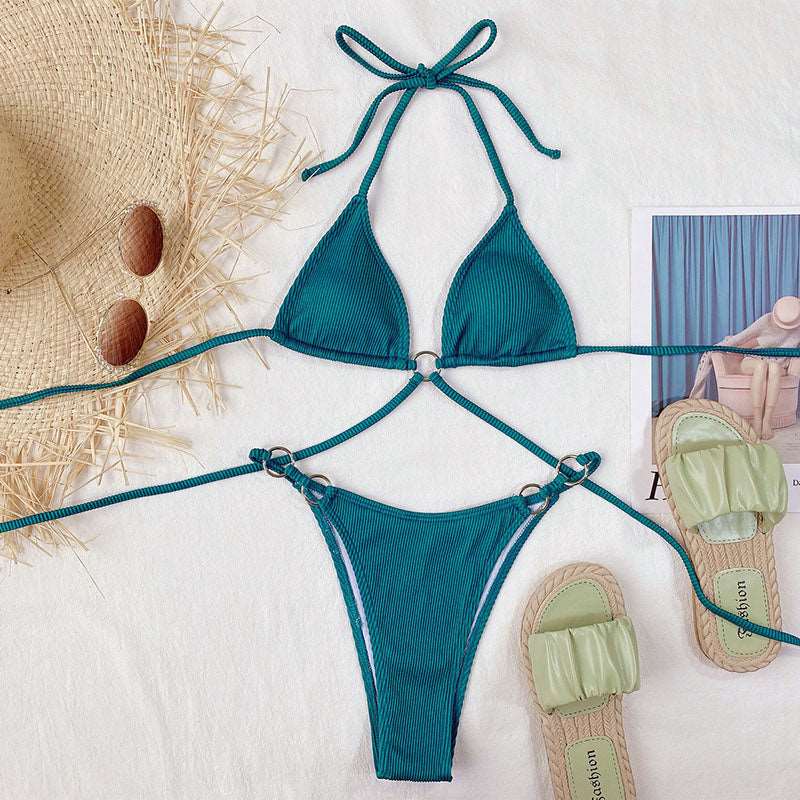 Women Swimwear Beach Bikini Set - Swimwear-Ice & Rose